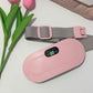 🌸 Smart Rechargeable Heating Belt – Portable Waist & Menstrual Pain Relief Pad